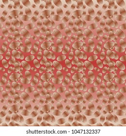 Coffee bean seamless pattern background. Coffees seeds.