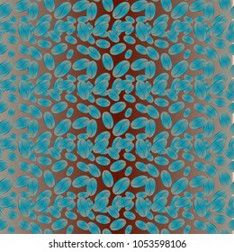 Coffee bean seamless pattern background. Coffees seeds.