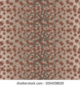 Coffee bean seamless pattern background. Coffees seeds.