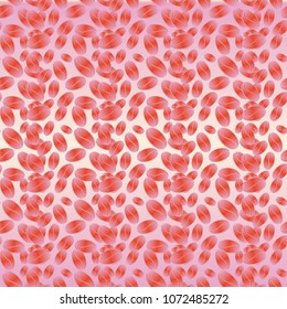 Coffee bean seamless pattern background. Coffees seeds.