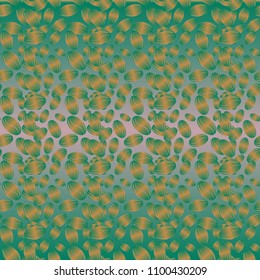 Coffee bean seamless pattern background. Coffees seeds.