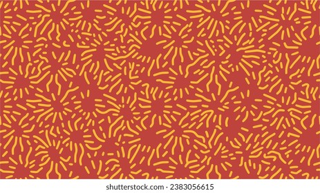 Coffee bean seamless pattern background. Template for print, textile, wrapping and decoration. Vector Illustration. Illustration. Abstract background. For Ad, Presentation, Card. Ancient mosaic.