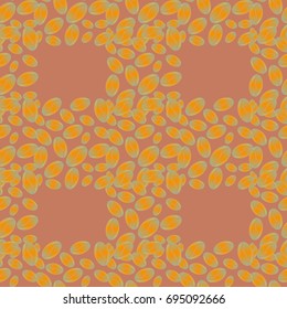 Coffee bean seamless pattern background. Coffees seeds.