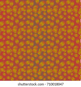 Coffee bean seamless pattern background. Coffees seeds.