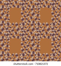 Coffee bean seamless pattern background. Coffees seeds.