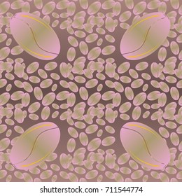 Coffee bean seamless pattern background. Coffees seeds.