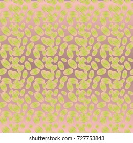 Coffee bean seamless pattern background. Coffees seeds.