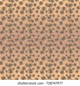 Coffee bean seamless pattern background. Coffees seeds.