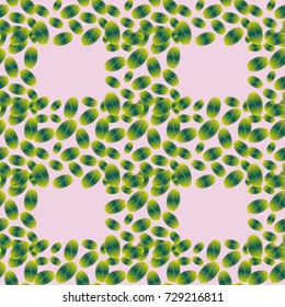 Coffee bean seamless pattern background. Coffees seeds.