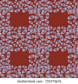 Coffee bean seamless pattern background. Coffees seeds.