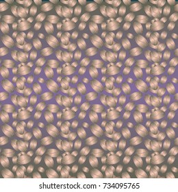Coffee bean seamless pattern background. Coffees seeds.