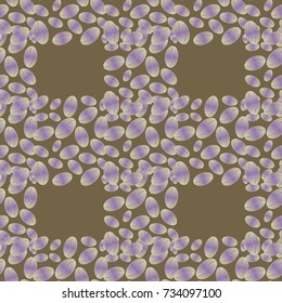Coffee bean seamless pattern background. Coffees seeds.