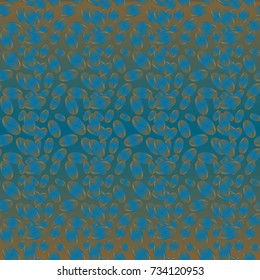 Coffee bean seamless pattern background. Coffees seeds.