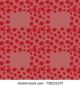 Coffee bean seamless pattern background. Coffees seeds.