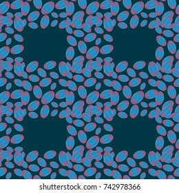 Coffee bean seamless pattern background. Coffees seeds.