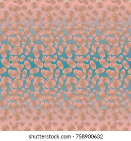 Coffee bean seamless pattern background. Coffees seeds.