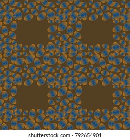 Coffee bean seamless pattern background. Coffees seeds.