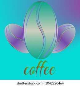 Coffee bean or seed.