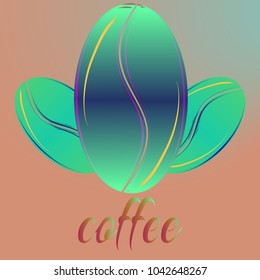 Coffee bean or seed.