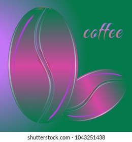 Coffee bean or seed.