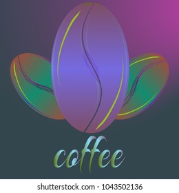 Coffee bean or seed.