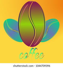 Coffee bean or seed.