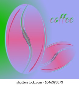 Coffee bean or seed.