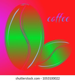 Coffee bean or seed.