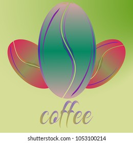 Coffee bean or seed.