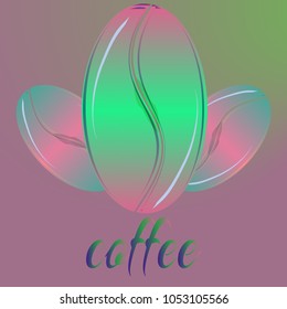 Coffee bean or seed.
