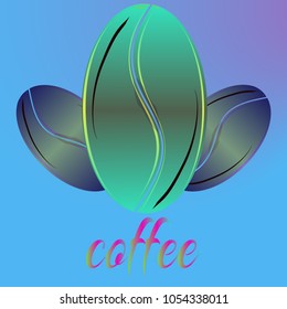Coffee bean or seed.