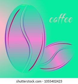 Coffee bean or seed.