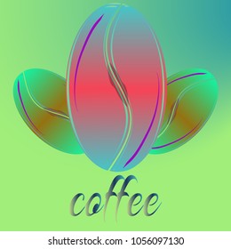 Coffee bean or seed.