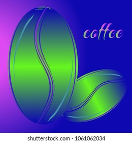 Coffee bean or seed.