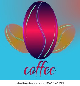 Coffee bean or seed.