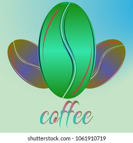 Coffee bean or seed.
