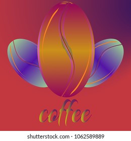 Coffee bean or seed.