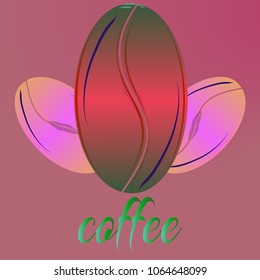 Coffee bean or seed.