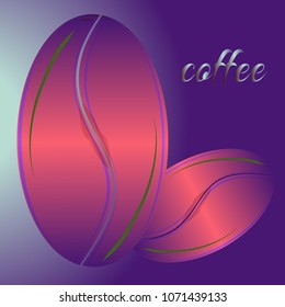 Coffee bean or seed.