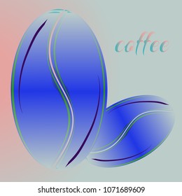 Coffee bean or seed.