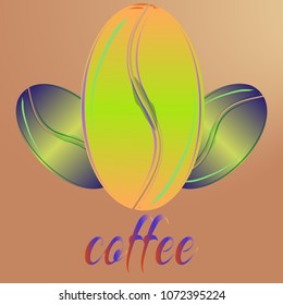 Coffee bean or seed.