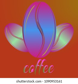 Coffee bean or seed.