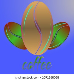 Coffee bean or seed.