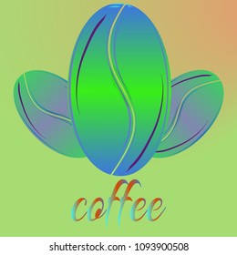 Coffee bean or seed.