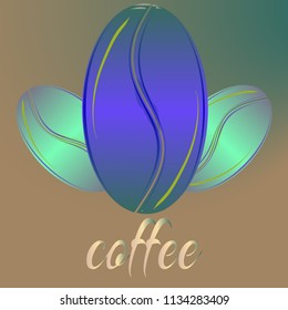 Coffee bean or seed.