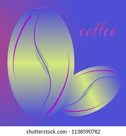 Coffee bean or seed.