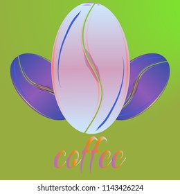 Coffee bean or seed.
