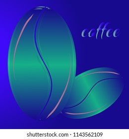 Coffee bean or seed.