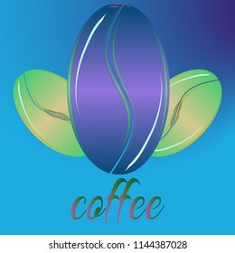 Coffee bean or seed.