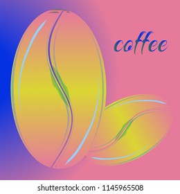 Coffee bean or seed.